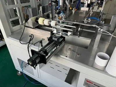 Double-End Paper Tube Curling and Cutting Machine, WT-SQ