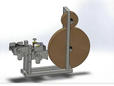 Paper Tube Winding Machine, JG-50